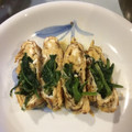 chanlisa's cooksnap of when they made お弁当の彩りに　ほうれん草の卵巻き.