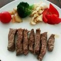 春と水's cooksnap of when they made タイ風牛肉の炙り焼き.