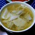 pantera824's cooksnap of when they made 【絶品】具だくさんワンタンスープ♪.