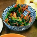 AshHouseKitchen's cooksnap of when they made ほうれん草とにんじんのナムル.