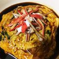 miyukichiz's cooksnap of when they made もやし入りニラ玉 カニカマあんかけ.