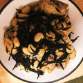 yakobuson's cooksnap of when they made ひじきと大豆の煮物.
