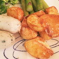 Rina12345's cooksnap of when they made じゃがいもの揚げ焼き.