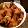 クックVNSB48☆'s cooksnap of when they made 手軽にパパっと！厚揚げとベーコンの煮物☆.