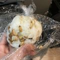ぱうろうにあ's cooksnap of when they made 簡単★ベーコンと松の実のオイルおにぎり.