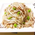 ゆにこーん☆'s cooksnap of when they made もやしポン酢梅かつおぶしの和え物.