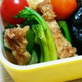 myとんすけ's cooksnap of when they made ご飯がすすむ！簡単お惣菜♪小松菜の油和え.