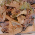 ShinobiK's cooksnap of when they made 豆腐 豚コマのしょうが味噌炒め.