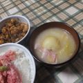 よちりん's cooksnap of when they made じゃがベーコンの味噌汁(^.^)♥︎.