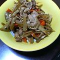 sumirenohana's cooksnap of when they made 翌朝快腸！豚肉とごぼうのきんぴら.