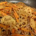 marikatou's cooksnap of when they made 【ズボラ主婦の作り置き惣菜】きんぴら蓮根.