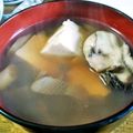 クック7RKE2H☆'s cooksnap of when they made 栄養満点牡蠣スープ(汁).