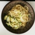 おケロ☆'s cooksnap of when they made アボカドとチーズのパスタ.