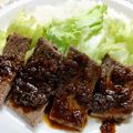 ちょこ＊choco's cooksnap of when they made まさにステーキ丼。.