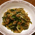 よよっち♪'s cooksnap of when they made もやし＆にら＆ひき肉炒め.