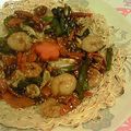 ちょびーす's cooksnap of when they made あんかけ焼き素麺.
