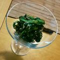 さなさな♪'s cooksnap of when they made ニラと桜海老のナムル 骨粗しょう症予防に.
