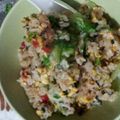 ポポポポポフィ〜♡'s cooksnap of when they made 梅レタスチャーハン.