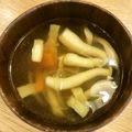 クックパッドごはん部's cooksnap of when they made しめじと　玉ねぎ　人参の　カレースープ！.