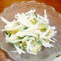 B子chan's cooksnap of when they made 大根たらこサラダ.