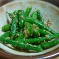 cafe-cafe's cooksnap of when they made モロッコいんげんの簡単ごまあえ.