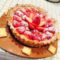happyreve's cooksnap of when they made 苺カスタードタルト.