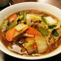 bigflowers's cooksnap of when they made 鶏ガラスープの醤油ラーメン♡半熟卵乗せ♪.