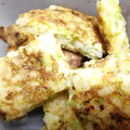 こあ♪'s cooksnap of when they made しらすとたまごのチーズ焼き♪手づかみに☆.