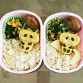 arutoren's cooksnap of when they made 卵焼きdeパンダちゃん♪キャラ弁.