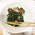 たかみっちょん's cooksnap of when they made シーチキンとにらの酢味噌和え.