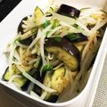 ランボ✴︎'s cooksnap of when they made 茄子ともやしのレンジサラダ.