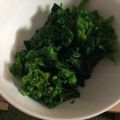 ﾌﾞﾚﾝﾀﾞ's cooksnap of when they made 菜の花のお浸し.