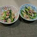 ももたろすとーむ's cooksnap of when they made 小イカとチンゲン菜のマヨ炒め.