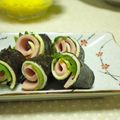 オレンジデイ's cooksnap of when they made ソーセージのチーズ海苔巻き☆お弁当にも♪.