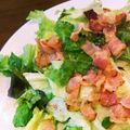 圭佑ママ's cooksnap of when they made サラダほうれん草のベーコンサラダ.
