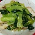 smile2525☆'s cooksnap of when they made 鶏もも肉と小松菜の塩麹炒め.