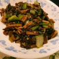 未希0424's cooksnap of when they made 牛肉とアワビ茸、青梗菜の中華風炒め.