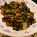 未希0424's cooksnap of when they made 牛肉とアワビ茸、青梗菜の中華風炒め.