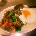 かけだし自炊マン's cooksnap of when they made 無駄なし！ブロッコリーの葉とハム炒め.