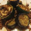エツッチ's cooksnap of when they made ズッキーニとなすのそぼろ炒め.