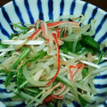 はなふあ's cooksnap of when they made シャキシャキ！水菜ともやしのサラダ☆.