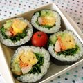 ぽちこ（マイ）'s cooksnap of when they made サラダ巻が食べたい♪（アボカド入り太巻）.