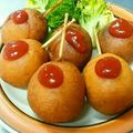 ＊＊naomi＊＊'s cooksnap of when they made おさかなのソーセージｄｅアメリカンドック.