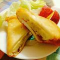 HikaHama's cooksnap of when they made じゃがいもとチーズのはんぺん春巻き.
