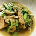 プルプルプルメリア's cooksnap of when they made 超簡単　鶏肉のおろし煮　小松菜も一緒に.