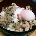 nana_koko's cooksnap of when they made そくうま！簡単！豚肉温玉ぶっかけうどん.