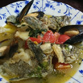 yout123's cooksnap of when they made 旬のめばるとあさりDEアクアパッツァ♪.