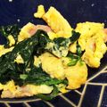 Khara10's cooksnap of when they made ＊美味しい＊ほうれん草の卵炒め.