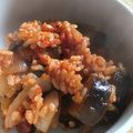 おぶたさま★'s cooksnap of when they made おうちcafe♫茄子のトマトリゾット.