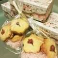 RisaRisaP's cooksnap of when they made 桜のガナッシュサンド.